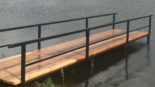 Пирс на винтовых сваях Заволжье цена от 62088 руб.